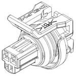 15477863, Automotive Connectors 3 Way F GT 150 Sealed