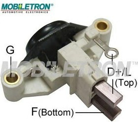 VRIK01, Реле-регулятор генератора ISKRA 14.2V 11125165\231044 \KIA: 95-