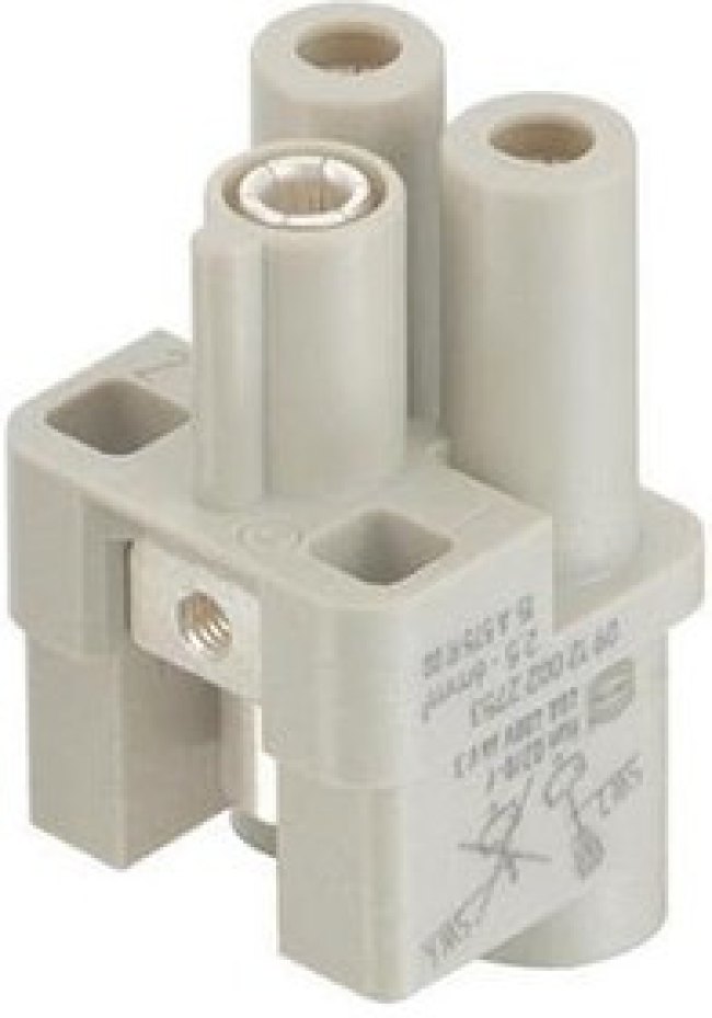 09120022753, Heavy Duty Power Connectors HANQ 2/0-F 2,5-6MM2 09120022753, Heavy Duty Power Connectors HANQ 2/0-F 2,5-6MM2