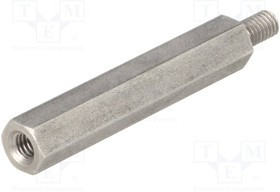 TFM-M4X40/DR246, Дистанцирующая стойка с резьбой, 40мм, Внутр.резьба: M4