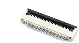 Разъем FPC Flip-Lock 0510-28RLGF 28 pin высота 1мм шаг 0,5мм