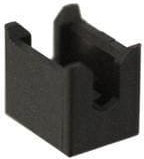 609176003016000, Headers &amp; Wire Housings THRU-WIRE CAP BLACK 1DIA