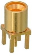 125-0701-201, RF Connectors / Coaxial Connectors STRAIGHT MALE FULL DETENT PC MOUNT