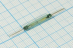 Геркон замыкающий МУК1А-1, 0.5А/160В, МДС срабатывания 15-35А; №13427 геркон 3,0x21,5\160В\норм. раз