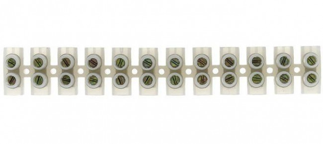 Колодка клеммная 40кв.мм 100А полиэтилен PROxima EKF plc-KK-40-100