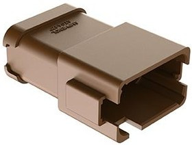 AT04-12PD-EC01, Automotive Connectors 12P RECEP W/ END CAP KEY POSITION D