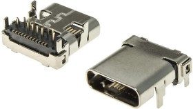 USB3.1 TYPE-C 24PF-002, Разъём USB , 24 контакта