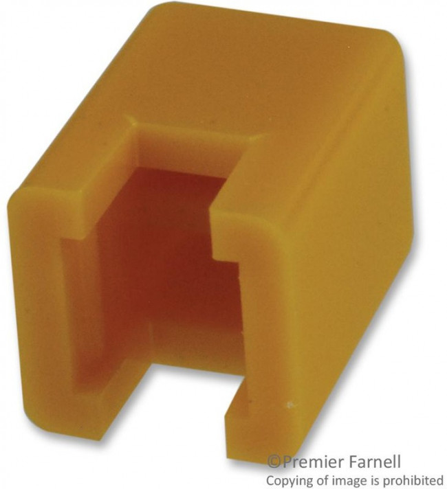 B32-1030, Клавиша, квадратная, желтый, 4x4мм, B3F-1, B3F-3, B3FS