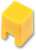 B32-1030, Клавиша, квадратная, желтый, 4x4мм, B3F-1, B3F-3, B3FS