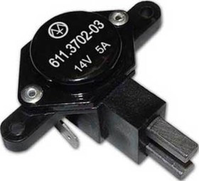 611.3702-03, Щеткодержатель ВАЗ-2123 генератора 9412.3701 в сборе ЭНЕРГОМАШ