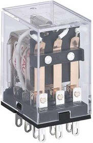 Реле промежуточное JZX-22F(D) 4 конт. с инд. LED 3А 220В AC CHINT 285380