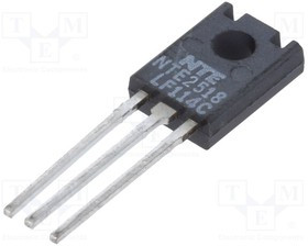 NTE2518, Транзистор: PNP, биполярный, 50В, 2,5А, 10Вт, TO126