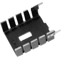 287-1ABE, Heat Sinks Low Cost, Wave-Solderable Heat Sink for TO-220, Mounting Slot, 25.4x12.7x30.0mm