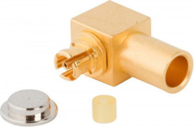 925-123C-51A, RF Connectors / Coaxial Connectors SMPM F RA Plug Semi-Rigid 50 Ohm 925-123C-51A, RF Connectors / Coaxial Connectors SMPM F RA Plug Semi-Rigid 50 Ohm