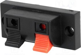 CC-212D, Зажим; для громкоговорителей; mono; на панель; Шир: 54мм