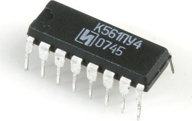 К561ПУ4, Шесть преобразователей уровня [2103Ю.16-Д] (=СD4050АN)