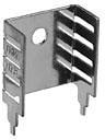 7173DG, Heat Sink Passive TO-220 Thru-Hole Copper 25.8°C/W Tin