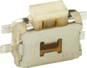 434351045816, White Tactile Switch, SPST 50 mA @ 12 V dc 2.6mm Surface Mount