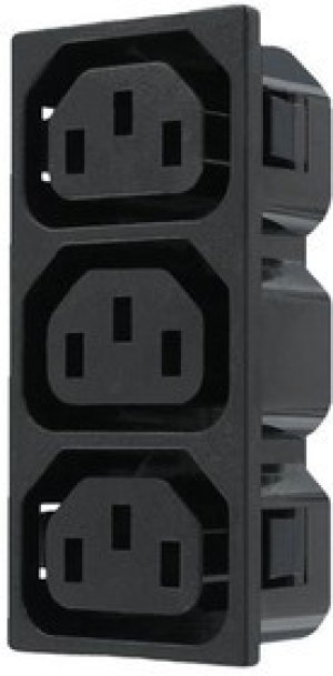 742W-15/20, AC Power Entry Modules 4 POS OUTLET SOLDER TAB
