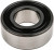 63004-2RS1/C3 Single Row Deep Groove Ball Bearing- Both Sides Sealed 20mm I.D, 42mm O.D