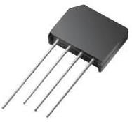 KBL005-E4/51, Bridge Rectifiers 4 Amp 50 Volt 200 Amp IFSM