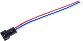 SCT2505FH-03PL100 (HK0083-0006), Розетка на кабель 2,5мм 3pin с проводом 100мм SCT2505FH-03PL100 (HK0083-0006), Розетка на кабель 2,5мм 3pin с проводом 100мм