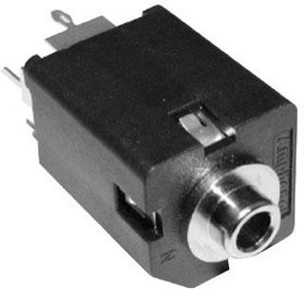 ACJM-NV35-2, Phone Connectors VERT CHASIS CONN PLSTC MNT Needle CNT