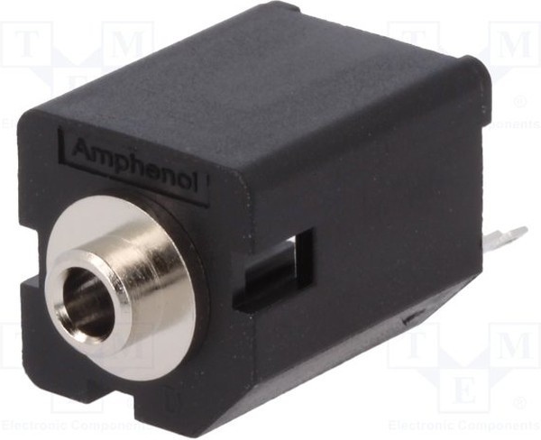 ACJM-NV35-2, Phone Connectors VERT CHASIS CONN PLSTC MNT Needle CNT