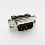 DE09-PF-M1, Conn D-Sub PIN 9 POS 1.38mm IDT RA Cable Mount 9 Terminal 1 Port Tray