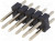 PLD-10 (DS1021-2x5SF11-B), штыри на плату двухрядные 2х5 шаг 2,54мм