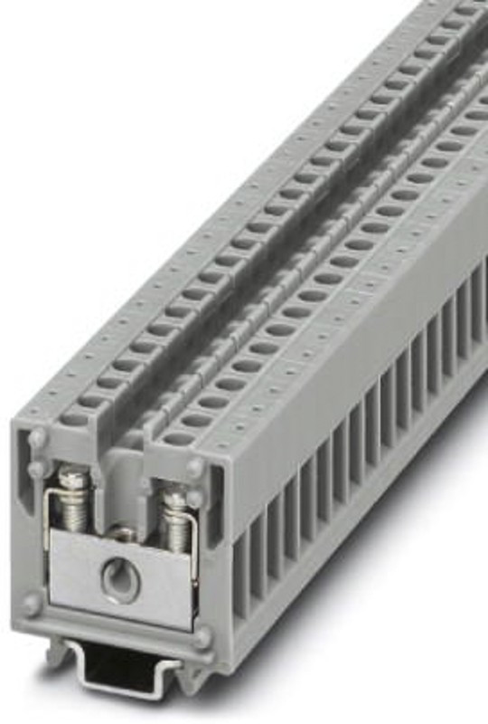 1413010, Terminal Block, Screw, 2 Poles, 500V, 24A, 0.2 ... 4mm², Grey