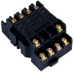 PTF14A, колодка на DIN рейку для реле РЭК77, HHC68A-4Z (LY4) (РРМ77)