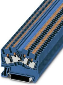 3212002, DIN Rail Terminal Blocks PTS 2,5-QUATTRO BU