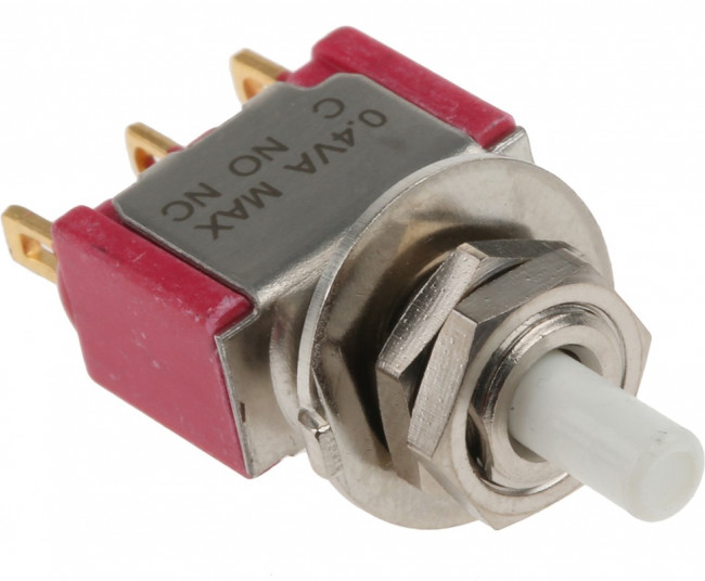 8125SHZBE, Pushbutton Switches ON-MOM SPDT SLDR