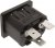 PX0575/10/63, IEC Power Connector, IEC C14 Inlet, 10 А, 250 В AC, Быстрое Соединение, Snap-In, Flange Mount PX0575/10/63, IEC Power Connector, IEC C14 Inlet, 10 А, 250 В AC, Быстрое Соединение, Snap-In, Flange Mount