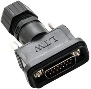 SDB-15BMMA-SL7001, Разъем D Sub, IP67, Standard, Штекер, 15 контакт(-ов), DA, Solder Cup