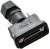 SDB-15BMMA-SL7001, Разъем D Sub, IP67, Standard, Штекер, 15 контакт(-ов), DA, Solder Cup