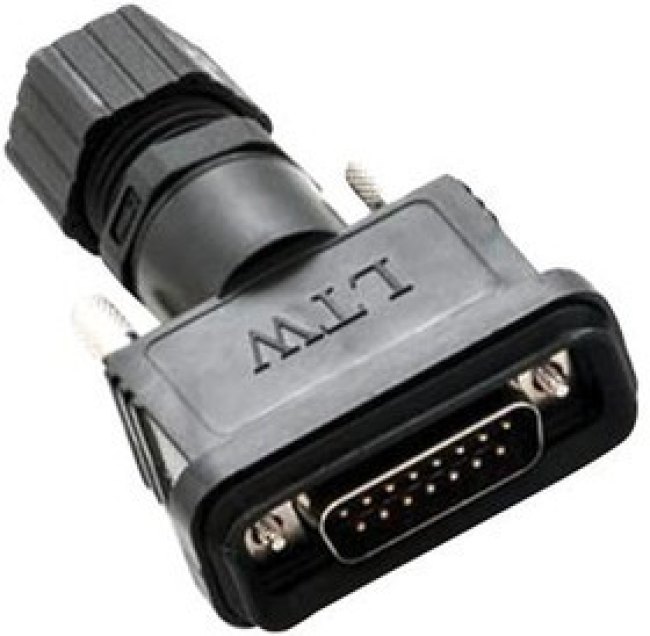 SDB-15BMMA-SL7001, Разъем D Sub, IP67, Standard, Штекер, 15 контакт(-ов), DA, Solder Cup