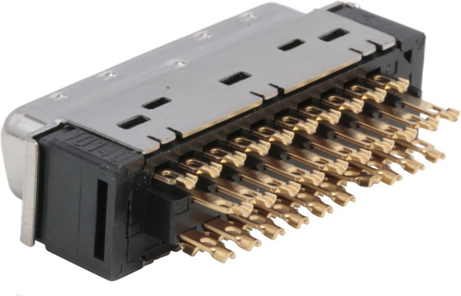 10140-3000PE, 101 40 Way Cable Mount D-sub Connector Plug, 1.27mm Pitch