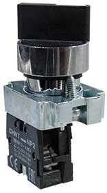 573977, Переключатель NP2-BD21, 2 положения фиксацией, 1НО, IP40 (R)
