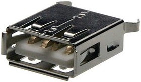 614004135023, USB Connector, USB-A 2.0 Receptacle, Straight, 4 Poles