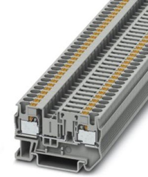 3211922, PT 4-TG Series Grey Disconnect Terminal Block, Single-Level, Push In Termination 3211922, PT 4-TG Series Grey Disconnect Terminal Block, Single-Level, Push In Termination