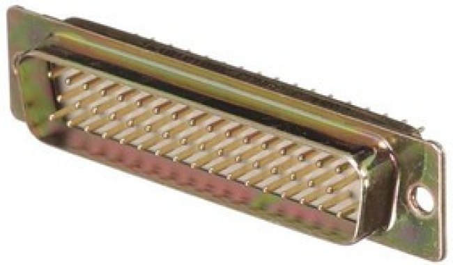 161A10109X, D-Sub Standard Connectors 50 POS M PC
