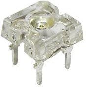 TLWY8900, (жёлтый), Светодиод 7,62х7,62мм/желтый/591нм/ 2000-3200мкд/ прозрачный/45°