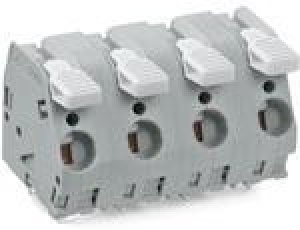 2706-304, Conn Terminal Block F 4 POS 12.5mm Spring Clamp RA Thru-Hole 41A Box 2706-304, Conn Terminal Block F 4 POS 12.5mm Spring Clamp RA Thru-Hole 41A Box