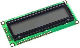 PC1602ARSD, PC1602ARSD Alphanumeric LCD Display, 2 Rows by 16 Characters, Reflective PC1602ARSD, PC1602ARSD Alphanumeric LCD Display, 2 Rows by 16 Characters, Reflective