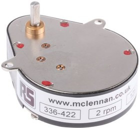 P5-G23L82, Ovoid Gearbox, 125:1 Gear Ratio, 0.8 Nm Maximum Torque, 40rpm Maximum Speed