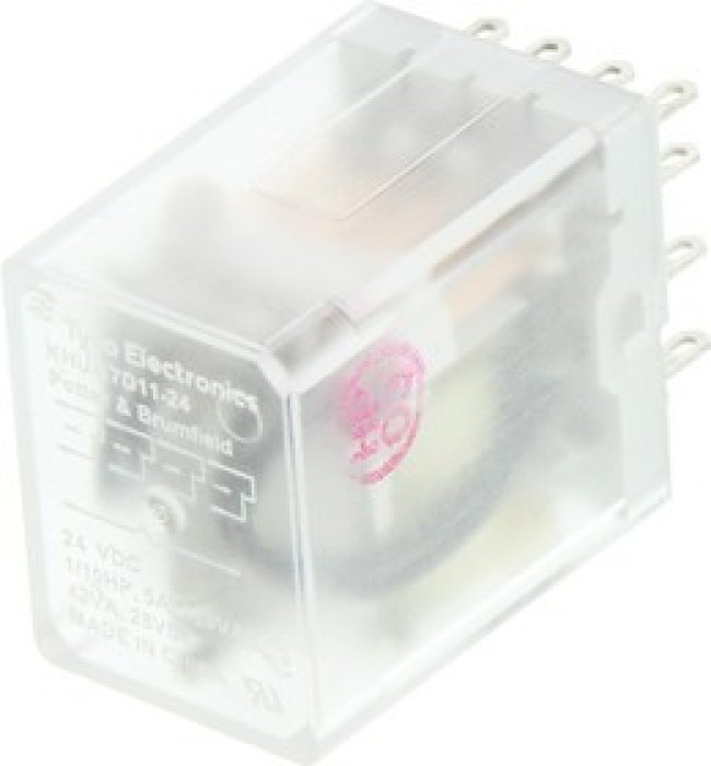 KHU-17D11-24, General Purpose Relays 4PDT SCKT MT 24VDC
