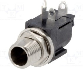 RAPC10P, Гнездо, питания DC, "папа", на PCB, THT, Покрытие: посеребренный