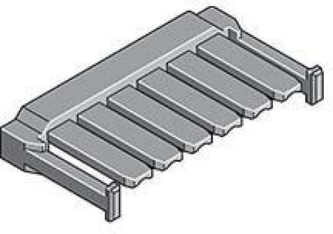 105325-1005, Headers &amp; Wire Housings NANO-FIT TPA V0 BLK 5 CKT